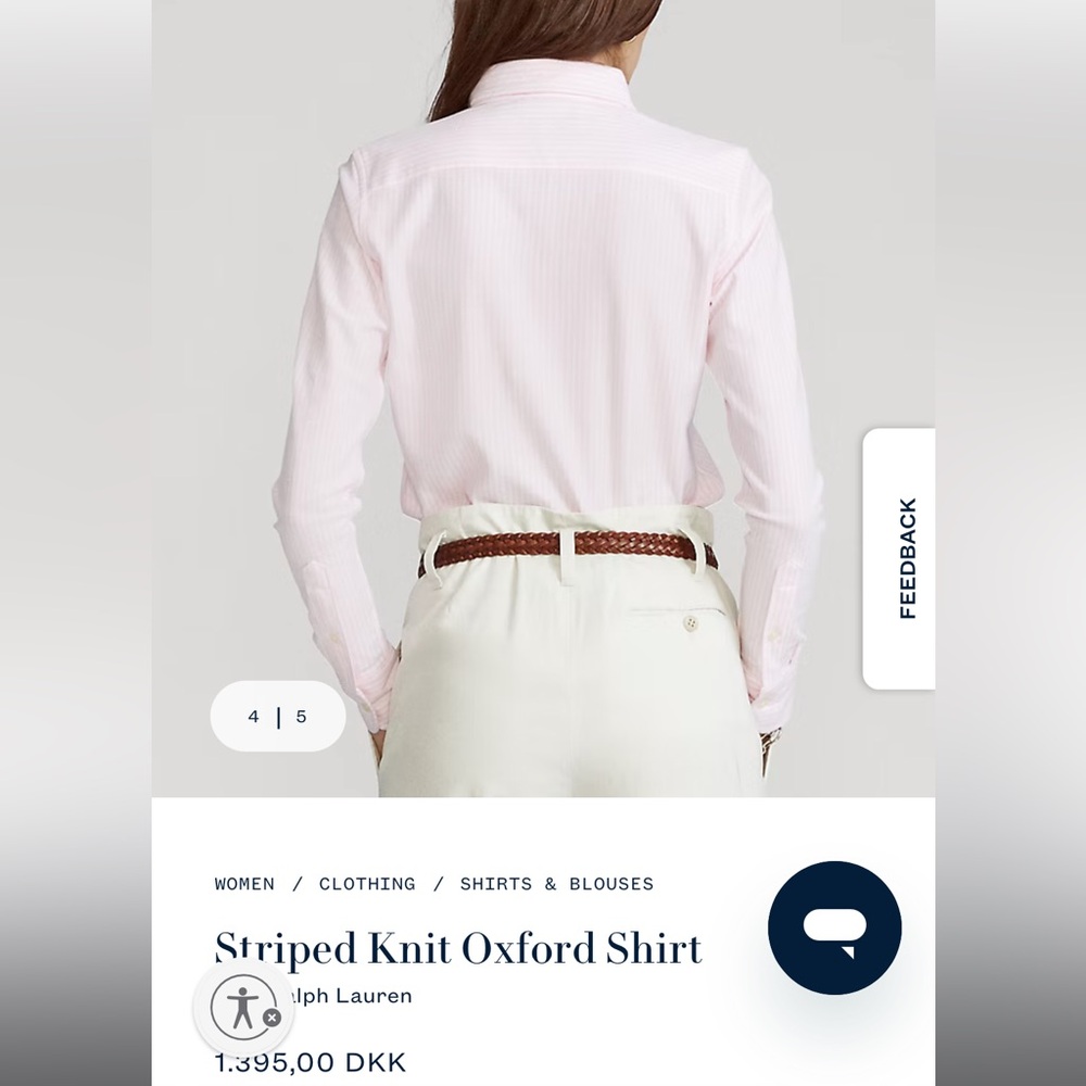 Ralph Lauren Pink Button Down Shirt - Picture 3 of 14